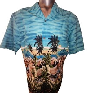 VINTAGE KOLEKOLE KOLE HAWAIIAN SHIRTS - MEN'S XL - SURFING aloha MINT